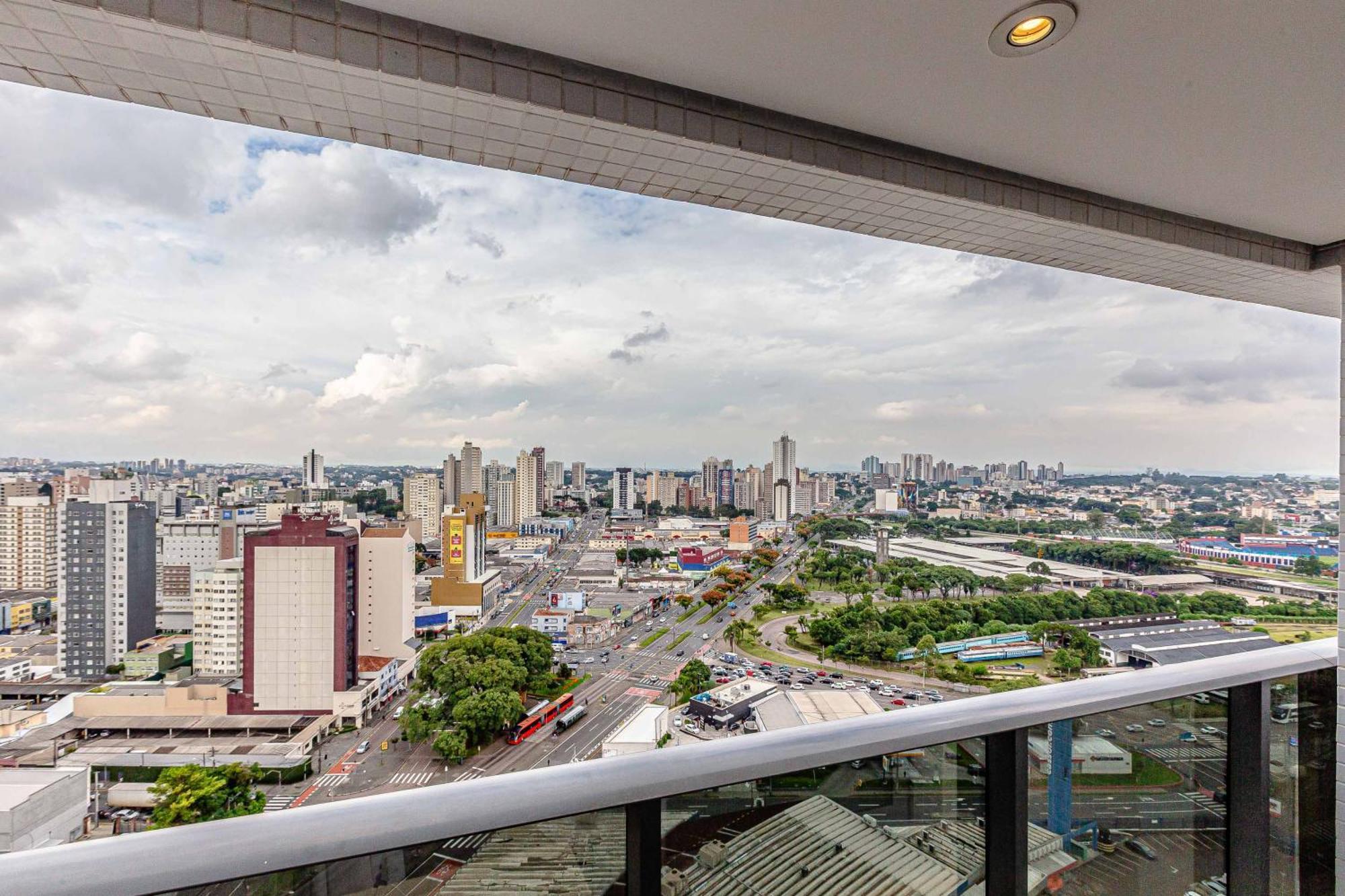 Moderno No Centro Com Piscina, Vista Panorâmica E Garagem Apartamento Curitiba